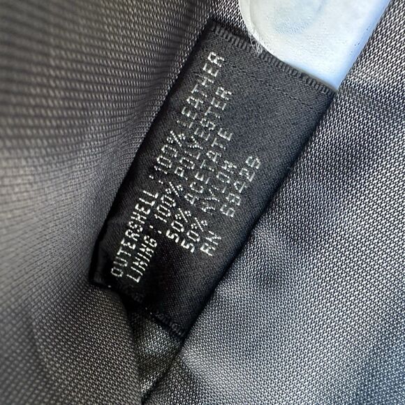 Wilsons Soft Plush Leather PELLE Studio Mid Long Jacket Coat Lined Womens Size L - Picture 6 of 14